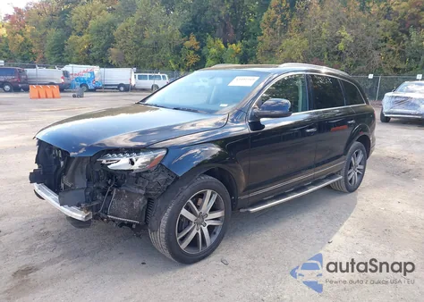 2014 Audi Q7 3.0T Premium from USA, damaged, VIN WA1LGAFE3ED013045